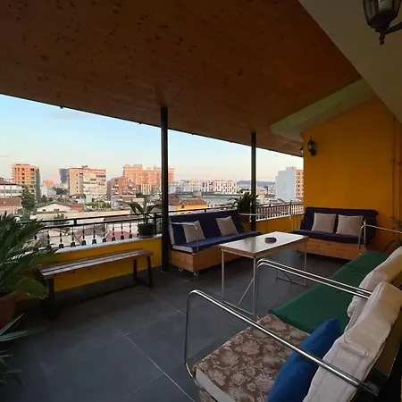 Cozy Big Apartment With Balcony Tirana Exterior photo